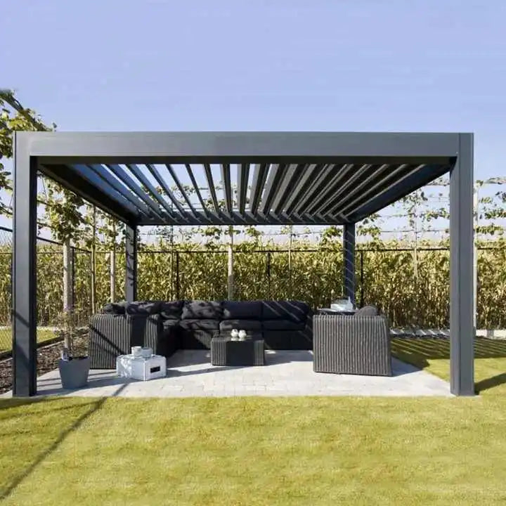 Aluminum Electric Louvered Pergola