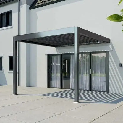 Aluminum Electric Louvered Pergola