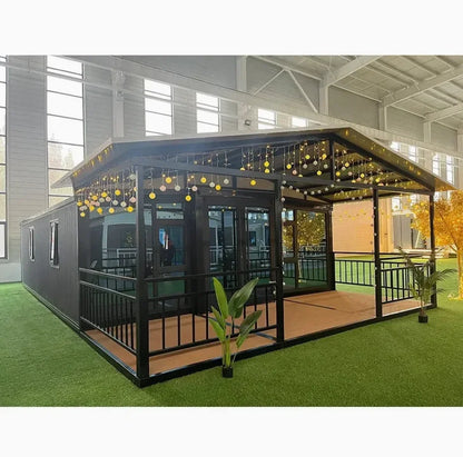 可扩展 40 英尺 20 英尺廉价模块化房屋套件现代住宅定制预制豪华集装箱房屋