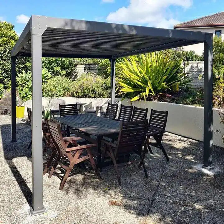 Aluminum Electric Louvered Pergola