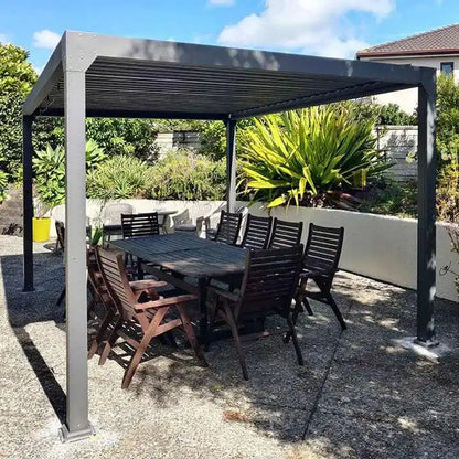 Aluminum Electric Louvered Pergola